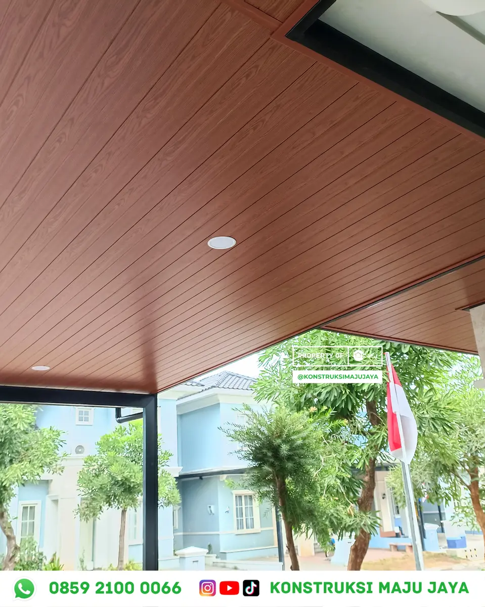 Jasa Pasang Kanopi Jakarta - Detail Sambungan & Finishing Cat Anti Karat Jasa Pasang Kanopi Jakarta