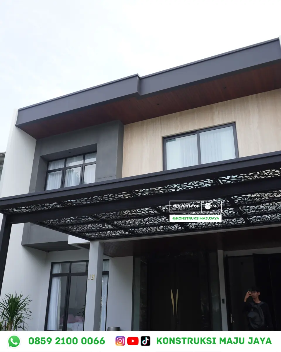 Atap Alderon Twinwall Jakarta - Detail Sambungan & Finishing Cat Anti Karat Atap Alderon Twinwall Jakarta