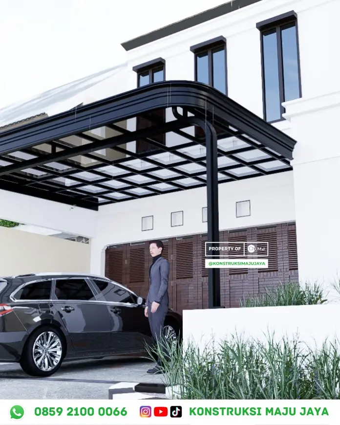 Atap Alderon Twinwall Bintaro - Klik Konsultasi WA Atap Alderon Twinwall Bintaro - Tampilan Hasil Akhir Kerapihan Struktur Atap Alderon Twinwall Bintaro