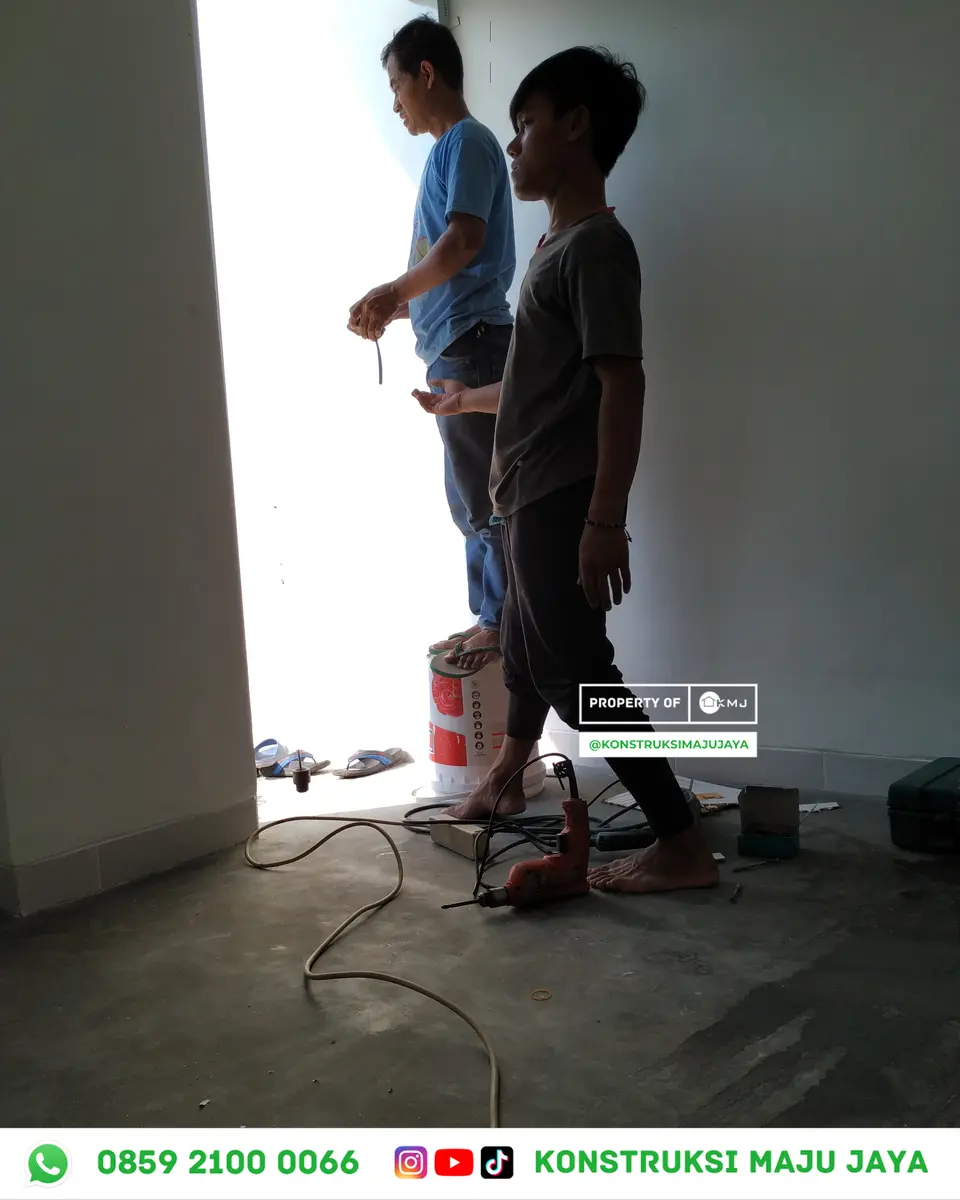 Jasa Bangun Rumah Pondok - Dokumentasi Finishing Fasad Proyek Jasa Bangun Rumah Pondok
