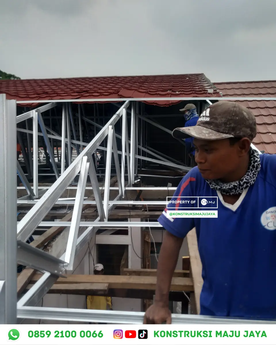 Renovasi Rumah Minimalis - Pengawasan Kerapihan Pasangan Dinding & Plaster Renovasi Rumah Minimalis