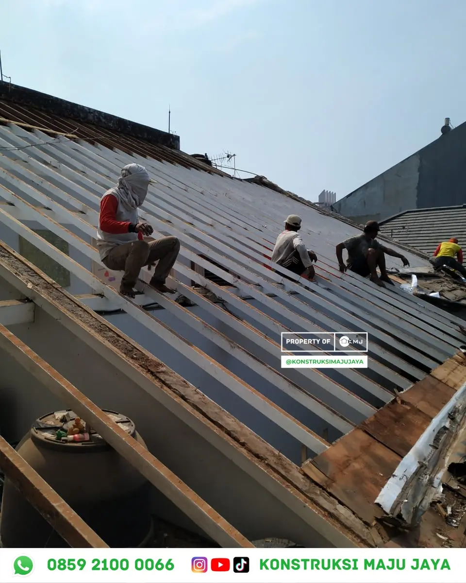 Bangun Rumah dari Nol - Klik Konsultasi WA Bangun Rumah dari Nol - Dokumentasi Finishing Fasad Proyek Bangun Rumah dari Nol