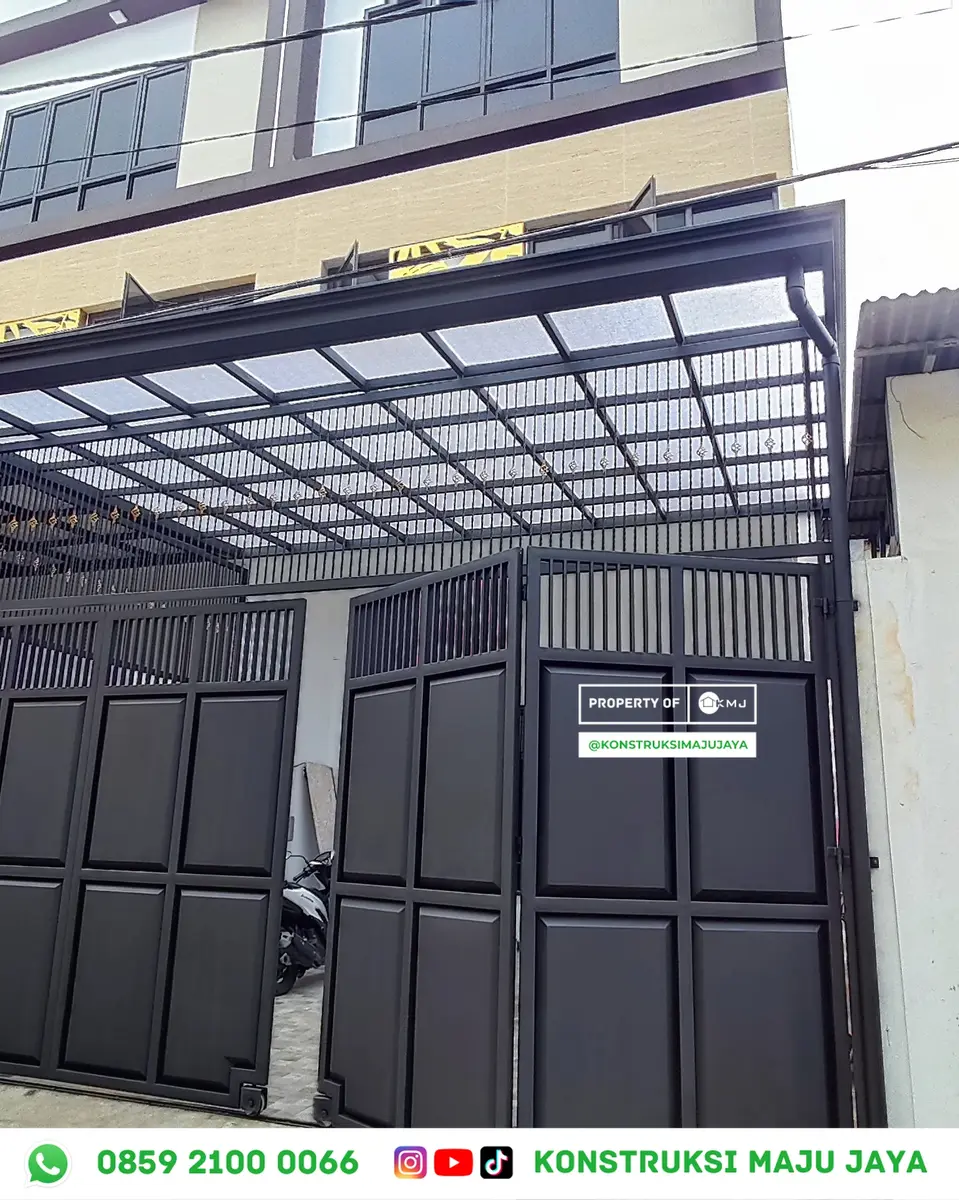Rangka Atap Baja Jakarta - Klik Konsultasi WA Rangka Atap Baja Jakarta - Detail Sambungan & Finishing Cat Anti Karat Rangka Atap Baja Jakarta