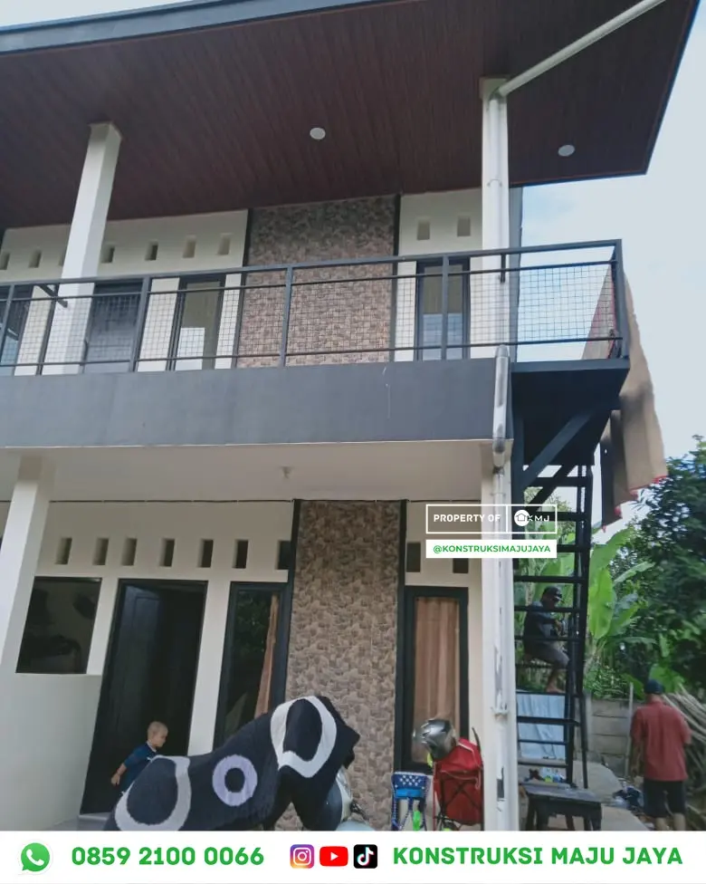 Jasa Arsitek Rumah - Dokumentasi Finishing Fasad Proyek Jasa Arsitek Rumah