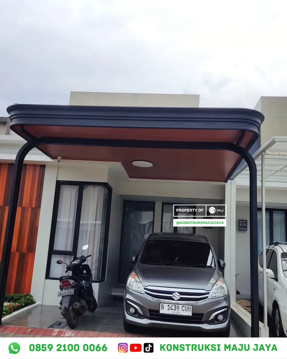 Kanopi Baja Ringan Bekasi Barat Konstruksi Maju Jaya