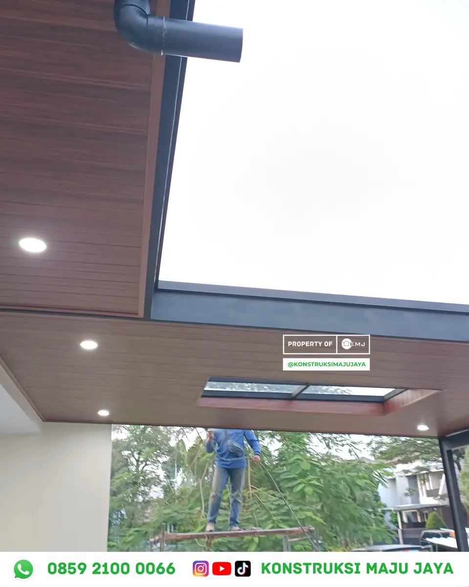 Panduan Teknis Harga Pasang Kanopi: Spesifikasi Material per m2 untuk Hunian di Cibubur – Hasil Akhir & Inspeksi Kerapihan Finishing Harga Pasang Kanopi