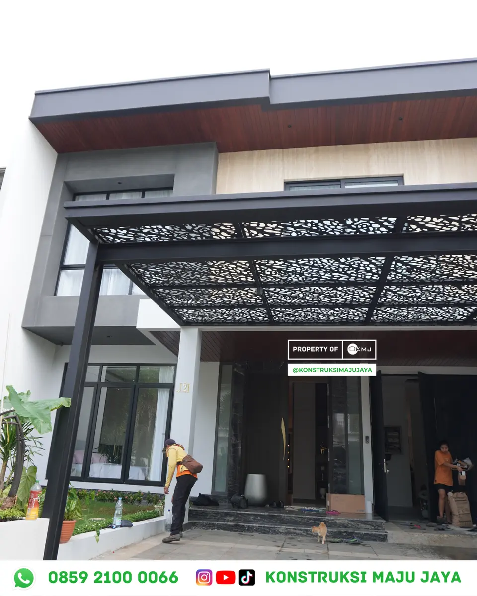 Panduan Teknis Harga Pasang Kanopi: Spesifikasi Material termurah untuk Hunian di Cibubur