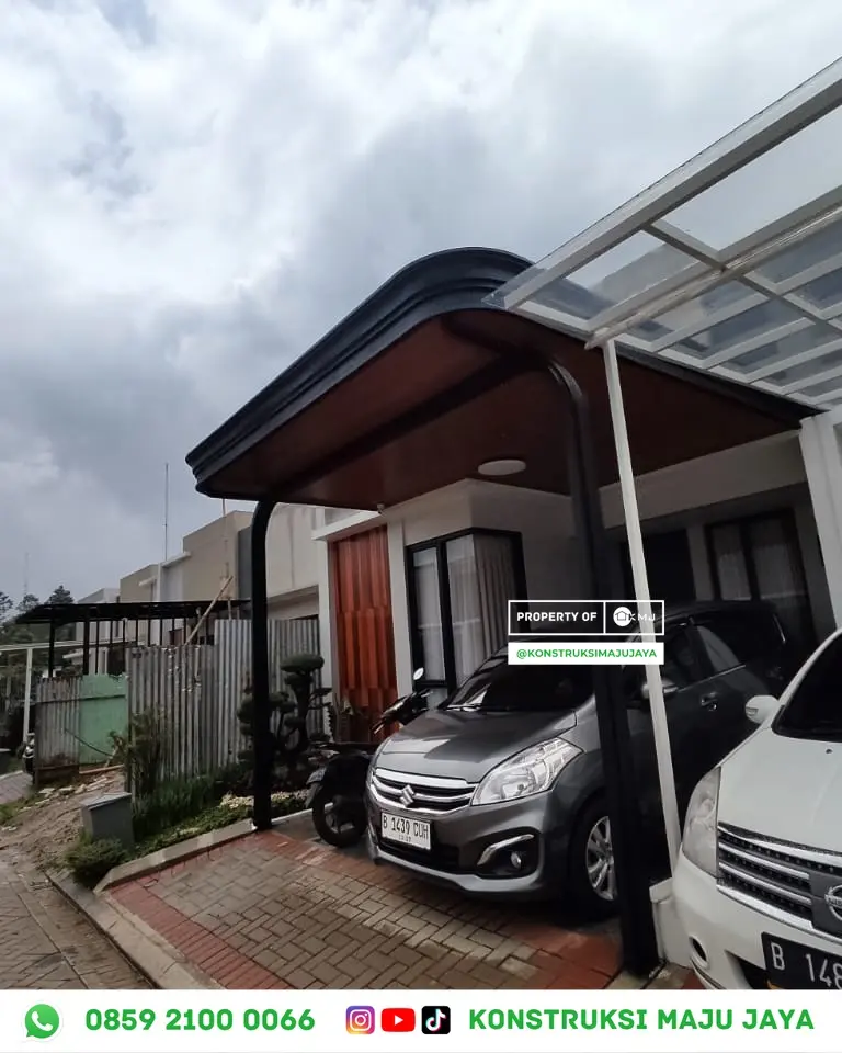 Mengenal Kanopi Minimalis Modern Berkualitas SNI – Tips Memilih desain estetik yang Tepat di Pondok Indah – Hasil Akhir & Inspeksi Kerapihan Finishing Kanopi Minimalis Modern
