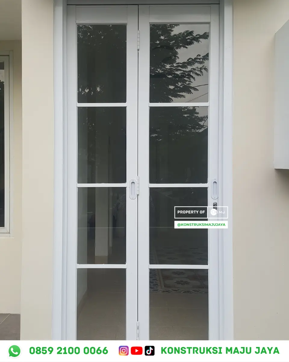 Kualitas Material & Kerapihan Finishing Pintu Aluminium Kaca Promo Pintu Aluminium Kaca Bergaransi di Bogor 2024 – Bongkar Pasang Rapi, Siap Survei Gratis! – Kualitas Material & Kerapihan Finishing Pintu Aluminium Kaca