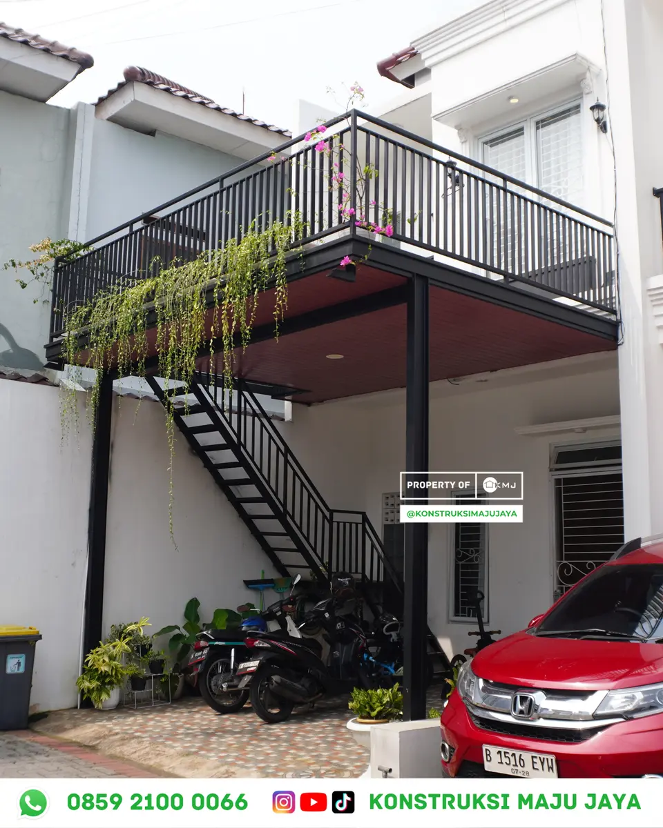 Kanopi Minimalis Modern Bogor 2