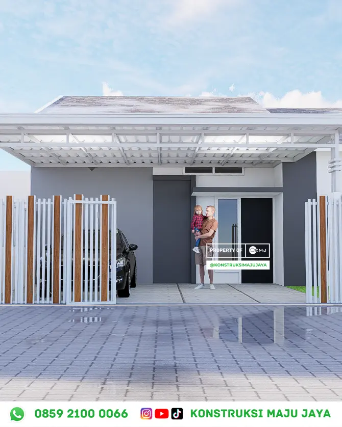 Pagar Minimalis Bintaro 2