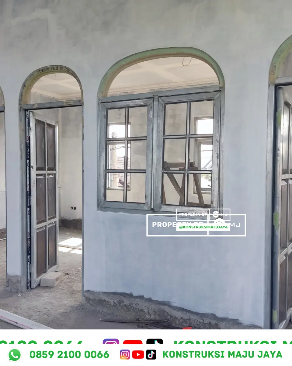 Pintu Aluminium Kaca Cibubur 3