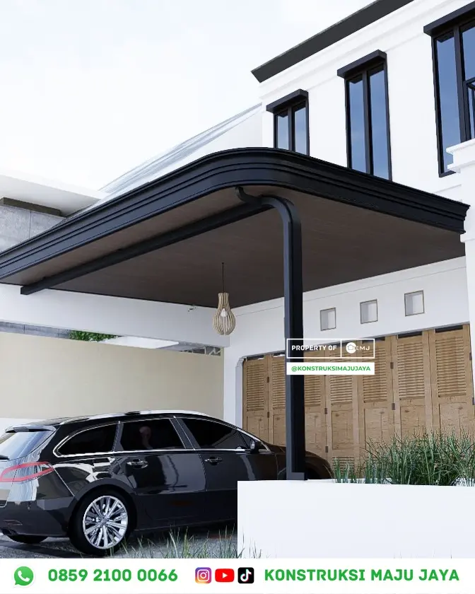 Kanopi Minimalis Modern Jakarta 4