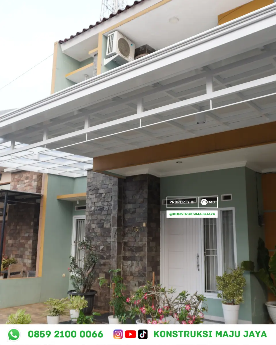 Kanopi Minimalis Modern Bintaro