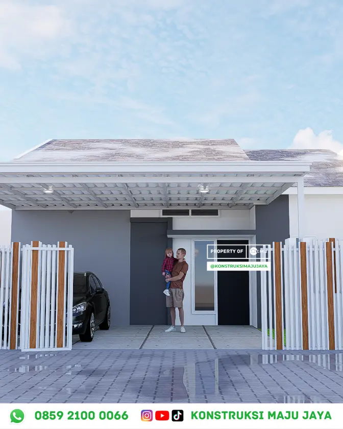 Kanopi Minimalis Modern Jakarta 2
