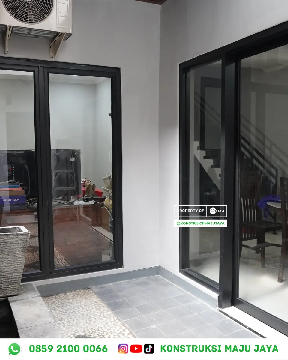 Pintu Aluminium Kaca Cilandak 4